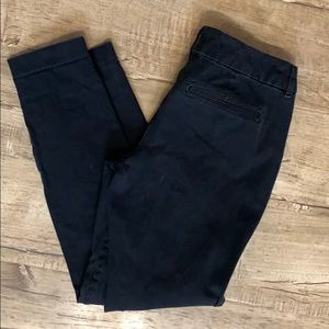 Old Navy Pixie size 4 black ankle pants slacks